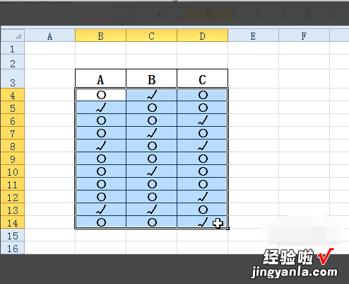 如何统计excel表格中打勾的单元格数量 在excel考勤表中怎么统计打勾的人数