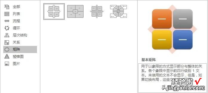 如何创建Smartart图形