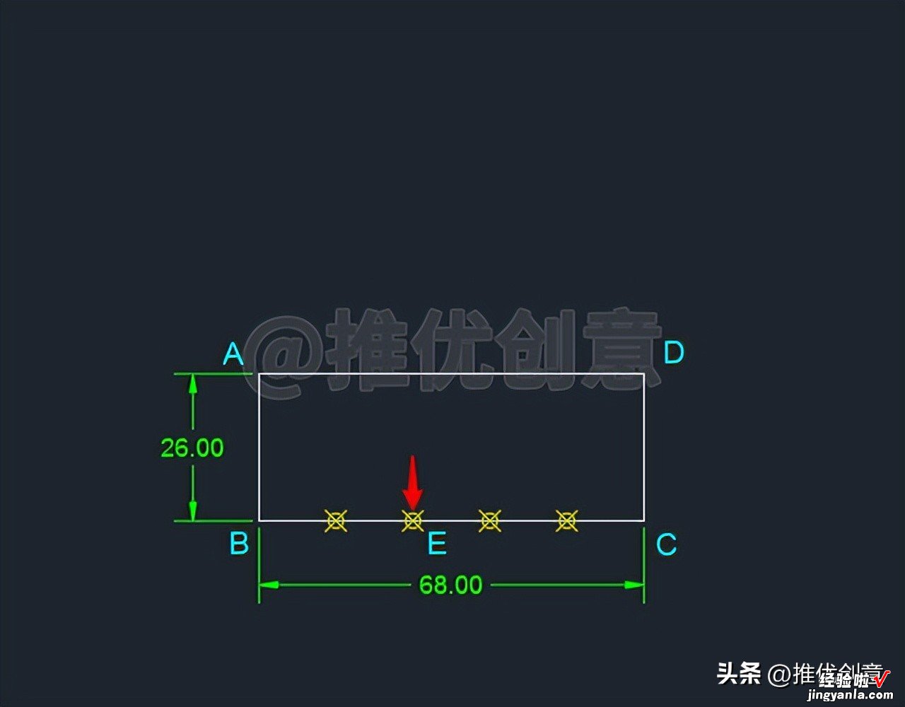 借助定数等分、圆心角、圆周角绘图 CAD 制图 AutoCAD 实战教程