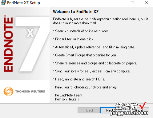 科研软件｜Endnote安装教程及安装包