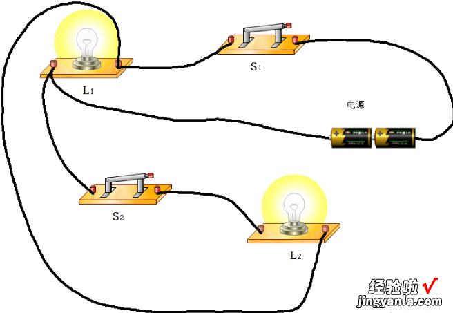 简单电路图怎么画-如何画电路图初中物理