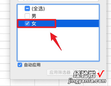excel怎么按性别筛选男女数据 excel男女性别选择公式设置