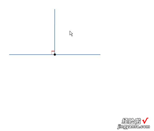 在ppt中如何画垂线的垂足-如何画垂线和直线