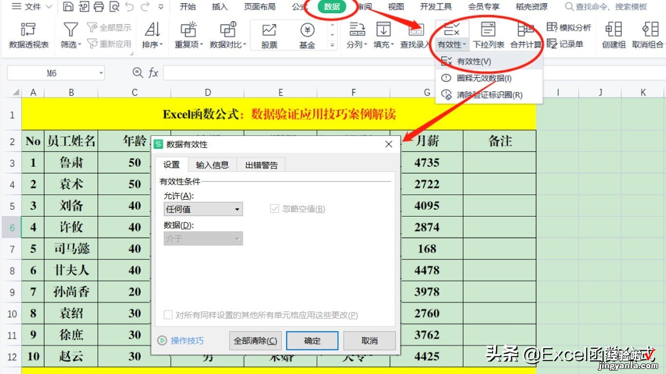 办公必备的数据验证技巧-办公必备的数据验证技巧是什么