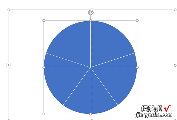 ppt怎么画三等分的空心圆-ppt中怎样做一个5等分的圆圈