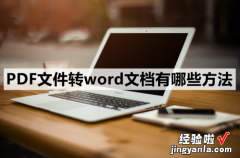 pdf转怎么换成word pdf怎么变换成word