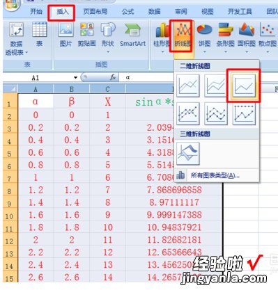 如何在excel中函数图像 如何用excel做函数图像