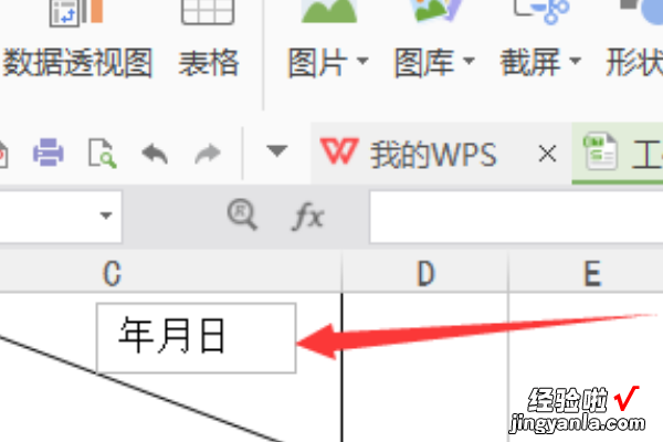 怎么在excel表中输入斜线并打字 excel怎么在圆圈里打字