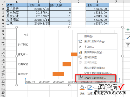 怎么用excel画甘特图 如何在excel中制作甘特图