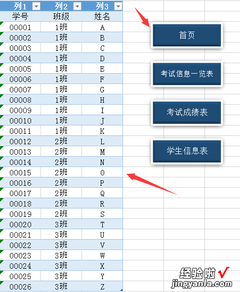 自动排名统计-数据自动排名