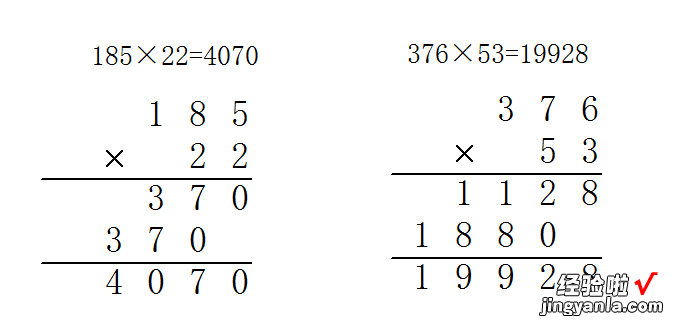 列出来的乘法算式怎么写 如何列一个乘法的算式