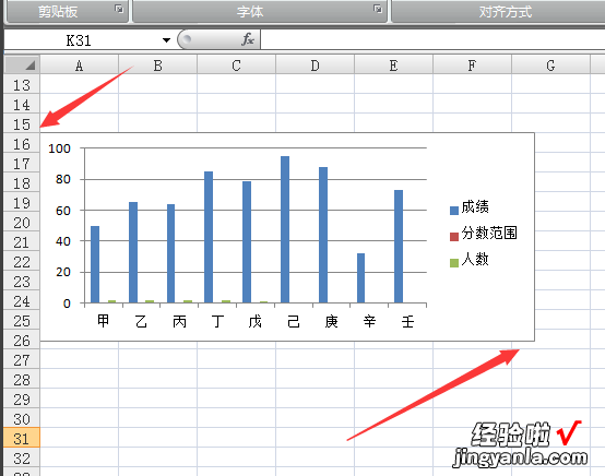 excel中如何插入柱形图 怎样在excel中插入图表