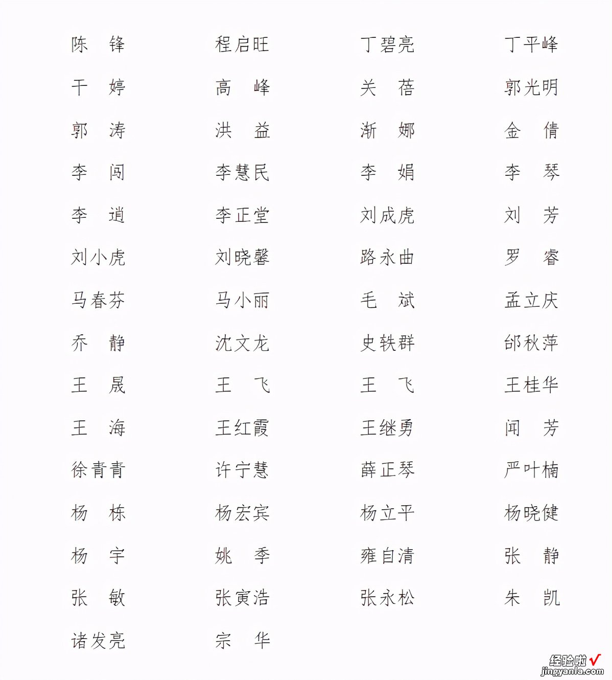 word整齐有序的名单排版如何制作-word整齐有序的名单排版如何制作表格