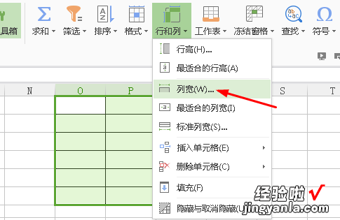 怎样设置表格的长与宽 excel怎么扩大单元格大小