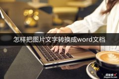 怎么把文字转为word 怎样把图片文字转换成word文档