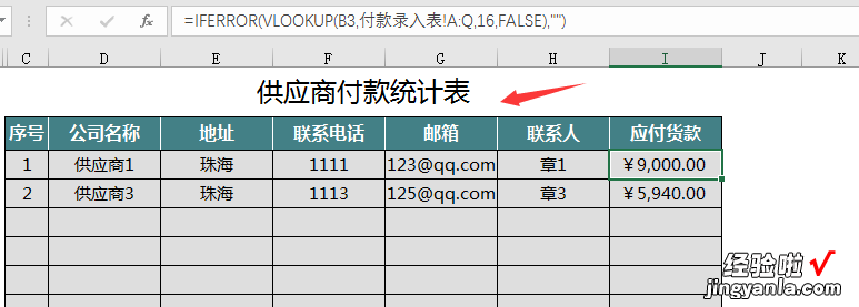 自动库存预警-库存表自动预警