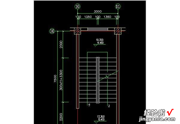 平面图楼梯怎么画 如何用excel画楼梯