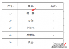 word怎么对齐名单 word表格名字对齐的妙招