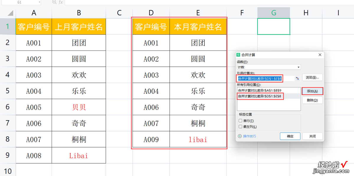 通过合并计算对比数据差异-通过合并计算对比数据差异怎么算