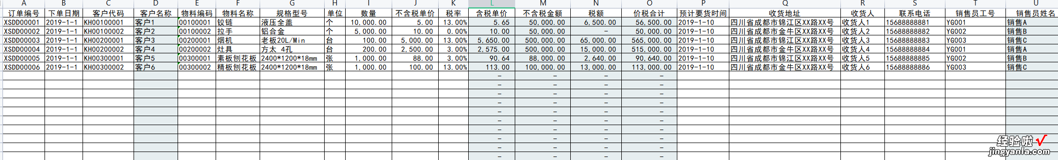 EXCEL销售管理系统模板-excel销售管理系统模板怎么做