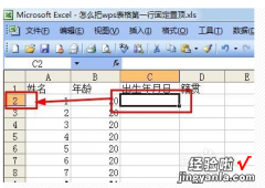 excel怎么设置第一行固定置顶 excel如何窗口置顶