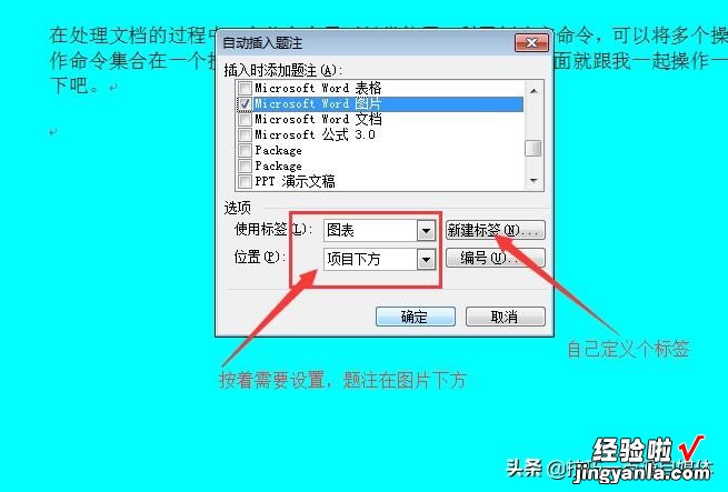 word题注怎么操作 巧用word软件中的题注功能