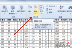 excel表格怎么删除多余的行列 excel中如何删除多余的行和列