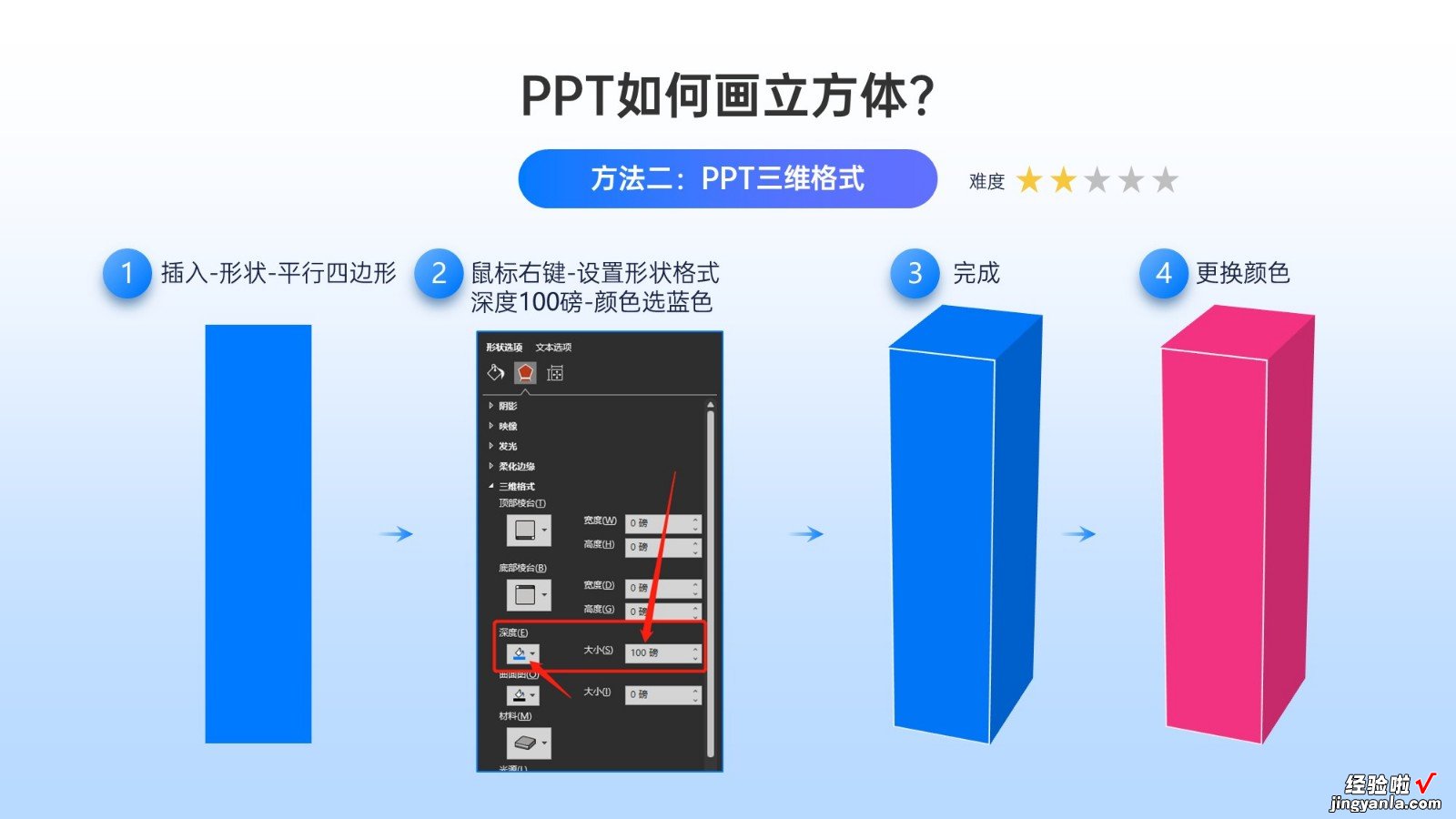 正方体怎么用ppt画-ppt怎么绘制方格图