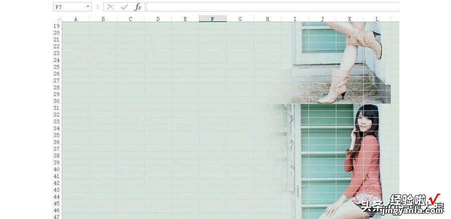 如何在Excel表格中插入背景图片-excel表格如何添加背景图片