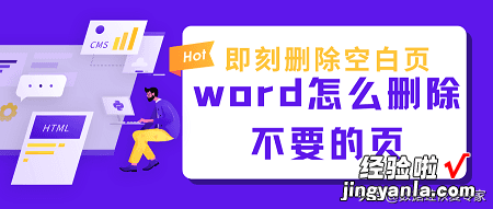 word文件页怎么删除 word怎么删除不要的页