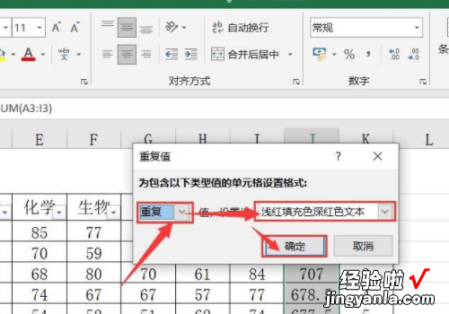 怎么查找excel里的重复项 怎么找EXCEL中的重号