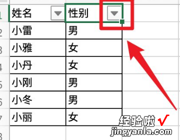 请问表格怎么筛选出男女区分出来 excel怎么按性别筛选男女数据