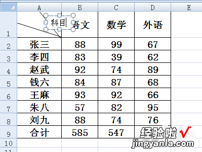 如何在excel里画斜杠 excel怎么打斜杠