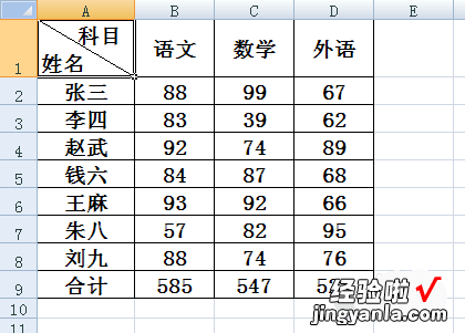 如何在excel里画斜杠 excel怎么打斜杠