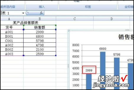 excel柱形图表怎么添加数据标签 数据标签怎么设置